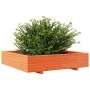 Wax brown solid pine wood planter 110x110x26.5 cm by , Pots and planters - Ref: Foro24-847325, Price: 142,24 €, Discount: %