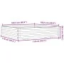 Wax brown solid pine wood planter 110x110x26.5 cm by , Pots and planters - Ref: Foro24-847325, Price: 142,24 €, Discount: %