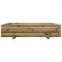 Impregnated pine wood planter 110x110x26.5 cm by , Pots and planters - Ref: Foro24-847327, Price: 129,97 €, Discount: %