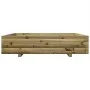Jardinera madera de pino impregnada 110x110x26,5 cm de , Maceteros y jardineras - Ref: Foro24-847327, Precio: 128,67 €, Descu...