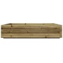 Impregnated pine wood planter 110x110x26.5 cm by , Pots and planters - Ref: Foro24-847327, Price: 129,97 €, Discount: %