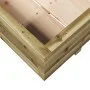 Pflanzgefäß aus imprägniertem Kiefernholz, 110 x 110 x 26,5 cm von , Töpfe und Pflanzgefäße - Ref: Foro24-847327, Preis: 128,...