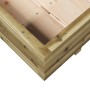 Pflanzgefäß aus imprägniertem Kiefernholz, 110 x 110 x 26,5 cm von , Töpfe und Pflanzgefäße - Ref: Foro24-847327, Preis: 130,...