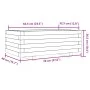 Douglas Massivholz-Pflanzgefäß 70x40x26,5 cm von , Töpfe und Pflanzgefäße - Ref: Foro24-847331, Preis: 61,09 €, Rabatt: %