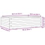 Pflanzgefäß aus massivem Weißkiefernholz, 90 x 40 x 26,5 cm von , Töpfe und Pflanzgefäße - Ref: Foro24-847344, Preis: 96,95 €...