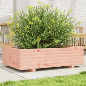 Douglas solid wood planter 80x80x26.5 cm by , Pots and planters - Ref: Foro24-847346, Price: 85,38 €, Discount: %