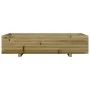 Impregnated pine wood planter 110x60x26.5 cm by , Pots and planters - Ref: Foro24-847352, Price: 96,13 €, Discount: %