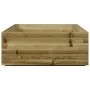 Impregnated pine wood planter 110x60x26.5 cm by , Pots and planters - Ref: Foro24-847352, Price: 96,13 €, Discount: %