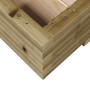 Pflanzgefäß aus imprägniertem Kiefernholz, 110 x 60 x 26,5 cm von , Töpfe und Pflanzgefäße - Ref: Foro24-847352, Preis: 97,14...