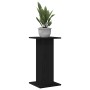 Soportes para Altavoces 2 pcs Roble negro Madera contrachapada