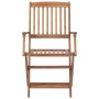6 Stück klappbare Gartenstühle und Kissen aus massivem Akazienholz von , Gartenstühle - Ref: Foro24-3074951, Preis: 356,33 €,...