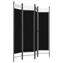 Divider screen with 4 panels black 160x180 cm by vidaXL, Room dividers - Ref: Foro24-320705, Price: 39,64 €, Discount: %