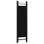Divider screen with 4 panels black 160x180 cm by vidaXL, Room dividers - Ref: Foro24-320705, Price: 39,64 €, Discount: %