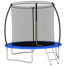 Cama elástica redonda 100 kg 244x55 cm de vidaXL, Trampolín - Ref: Foro24-92453, Precio: 224,75 €, Descuento: %