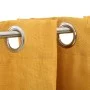 Blackout curtains with linen-look grommets, 2 pieces, yellow, 140x225 cm. by vidaXL, Curtains and curtains - Ref: Foro24-3211...
