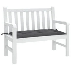 Gartenbankauflage anthrazitgrauer Oxford-Stoff 100x50x3 cm von , Kissen für Stühle und Sofas - Ref: Foro24-361564, Preis: 27,...