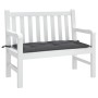 Gartenbankauflage anthrazitgrauer Oxford-Stoff 100x50x3 cm von , Kissen für Stühle und Sofas - Ref: Foro24-361564, Preis: 22,...