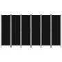 Divider screen with 6 panels black 300x180 cm by vidaXL, Room dividers - Ref: Foro24-320730, Price: 60,78 €, Discount: %