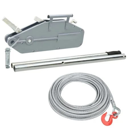 Cabrestante elevador de cable 1600 kg de vidaXL, Cabrestantes - Ref: Foro24-146678, Precio: 279,41 €, Descuento: %