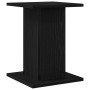 Soporte de plantas 2 pcs Roble negro 30 x 30 x 40 cm