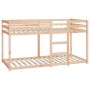 Litera de madera maciza de pino 90x200 cm de , Camas y somieres - Ref: Foro24-3206504, Precio: 161,44 €, Descuento: %