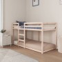 Litera de madera maciza de pino 90x200 cm de , Camas y somieres - Ref: Foro24-3206504, Precio: 161,44 €, Descuento: %