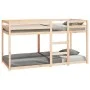 Litera de madera maciza de pino 90x200 cm de , Camas y somieres - Ref: Foro24-3206504, Precio: 164,21 €, Descuento: %