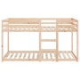 Litera de madera maciza de pino 90x200 cm de , Camas y somieres - Ref: Foro24-3206504, Precio: 161,44 €, Descuento: %
