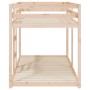 Litera de madera maciza de pino 90x200 cm de , Camas y somieres - Ref: Foro24-3206504, Precio: 161,44 €, Descuento: %