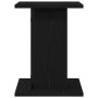 Soporte de plantas 2 pcs Roble negro 30 x 30 x 40 cm