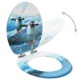 MDF soft close toilet seat with penguin design by vidaXL, Toilet and bidet seats - Ref: Foro24-146917, Price: 46,84 €, Discou...