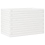 Jardinera de madera maciza de pino blanca 70x40x46 cm de , Maceteros y jardineras - Ref: Foro24-3282440, Precio: 132,07 €, De...