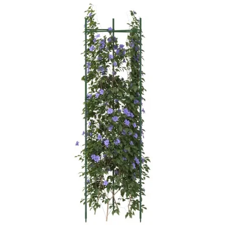 Tomatenkäfige, 4 Stück, aus Stahl und PP, 116 cm von , Topfständer - Ref: Foro24-3281483, Preis: 46,29 €, Rabatt: %