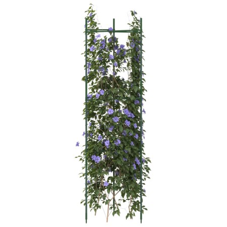 Tutores para tomates 4 unidades acero y PP 116 cm by , Pot stands - Ref: Foro24-3281483, Price: 64,54 €, Discount: %