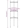Tomatenkäfige, 4 Stück, aus Stahl und PP, 116 cm von , Topfständer - Ref: Foro24-3281483, Preis: 46,29 €, Rabatt: %