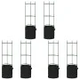 Tutores para tomates con bolsa 6 uds de acero y PP 116 cm by , Pot stands - Ref: Foro24-3281488, Price: 131,43 €, Discount: %