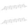 Mesh-Tunnel, 2 Stück, Glasfaser und PP, 1,5x5 m. von , Gewächshäuser - Ref: Foro24-3281495, Preis: 70,40 €, Rabatt: %
