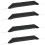 Túneles de malla 4 uds de acero y polietileno negro by , Mulch - Ref: Foro24-3281504, Price: 72,27 €, Discount: %