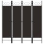 Brauner 4-teiliger Trennwand 160x180 cm von vidaXL, Raumteiler - Ref: Foro24-320703, Preis: 37,27 €, Rabatt: %