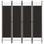 Brown 4-panel divider screen 160x180 cm by vidaXL, Room dividers - Ref: Foro24-320703, Price: 36,51 €, Discount: %