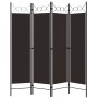 Brauner 4-teiliger Trennwand 160x180 cm von vidaXL, Raumteiler - Ref: Foro24-320703, Preis: 37,27 €, Rabatt: %