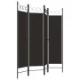 Brown 4-panel divider screen 160x180 cm by vidaXL, Room dividers - Ref: Foro24-320703, Price: 36,51 €, Discount: %