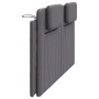 Gepolstertes Bettkopfteil aus grauem Kunstleder, 180 cm von , Kopf- und Fußteile - Ref: Foro24-374807, Preis: 65,53 €, Rabatt: %