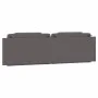 Cabecero de cama acolchado cuero sintético gris 180 cm de , Cabeceros y pies de cama - Ref: Foro24-374807, Precio: 64,38 €, D...