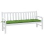Kissen für Gartenbank aus grünem Melange-Stoff 180x50x7 cm von , Kissen für Stühle und Sofas - Ref: Foro24-4002569, Preis: 33...