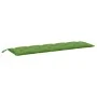 Cojín para banco de jardín tela verde melange 180x50x7 cm de , Cojines para sillas y sofás - Ref: Foro24-4002569, Precio: 33,...