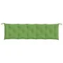 Cojín para banco de jardín tela verde melange 180x50x7 cm de , Cojines para sillas y sofás - Ref: Foro24-4002569, Precio: 33,...