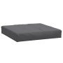 Cojines para sofá de palets 3 uds tela gris antracita melange by , Cushions for chairs and sofas - Ref: Foro24-4002651, Price...