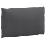 Kissen für Palettensofa, 3 Stück, anthrazitgraues Melange-Gewebe. von , Kissen für Stühle und Sofas - Ref: Foro24-4002651, Pr...