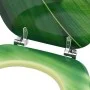 Toilet seat with lid MDF green water drop design by vidaXL, Toilet and bidet seats - Ref: Foro24-146908, Price: 47,06 €, Disc...